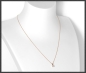 Preview: Brillant Anhänger & Kette 585 Gold; 0,47ct, River D
